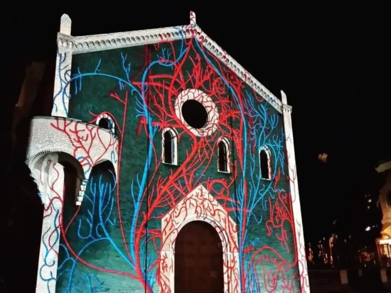 Video mapping - piazza Santo Stefano/MAST